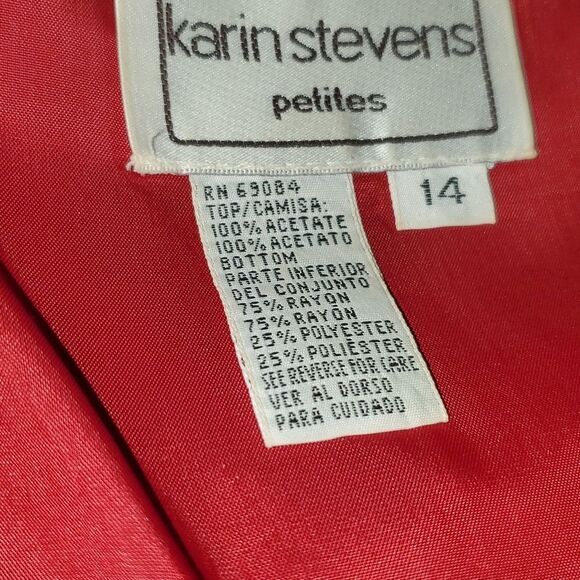 ☆HOST PICK Vtg red petite dress - Picture 11 of 11